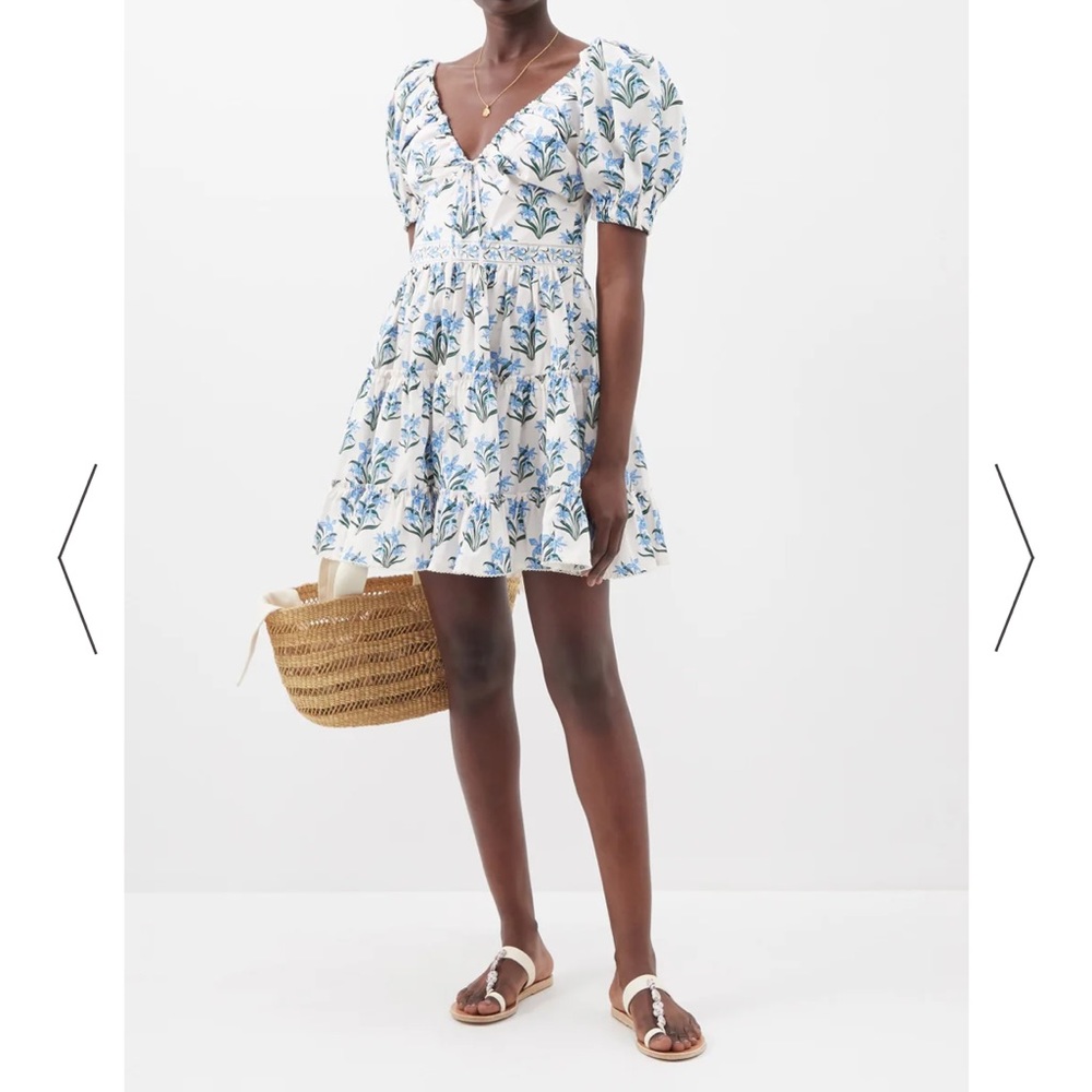 Agua Bendita Manzanilla Mini Dress